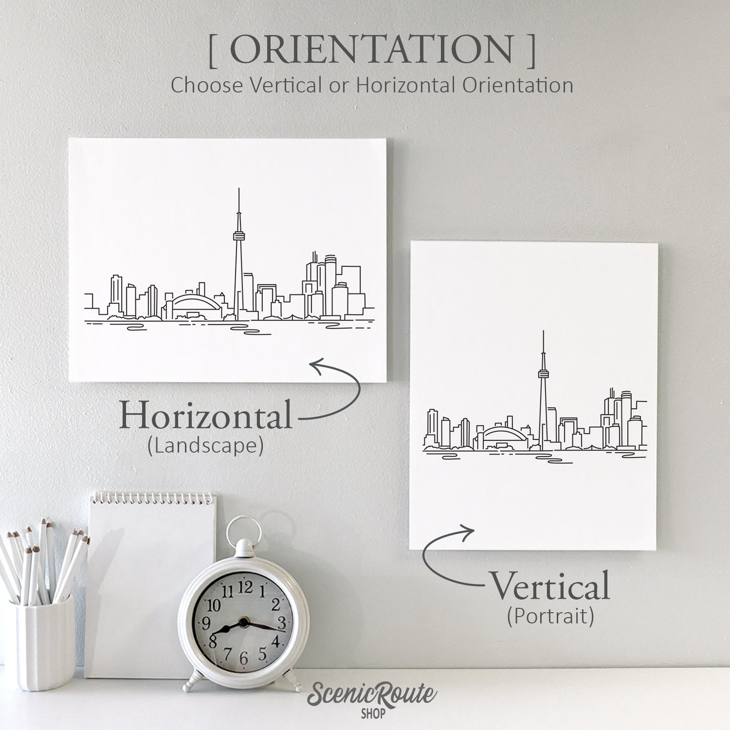 Toronto Canada Skyline Art Print