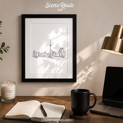 Toronto Canada Skyline Art Print