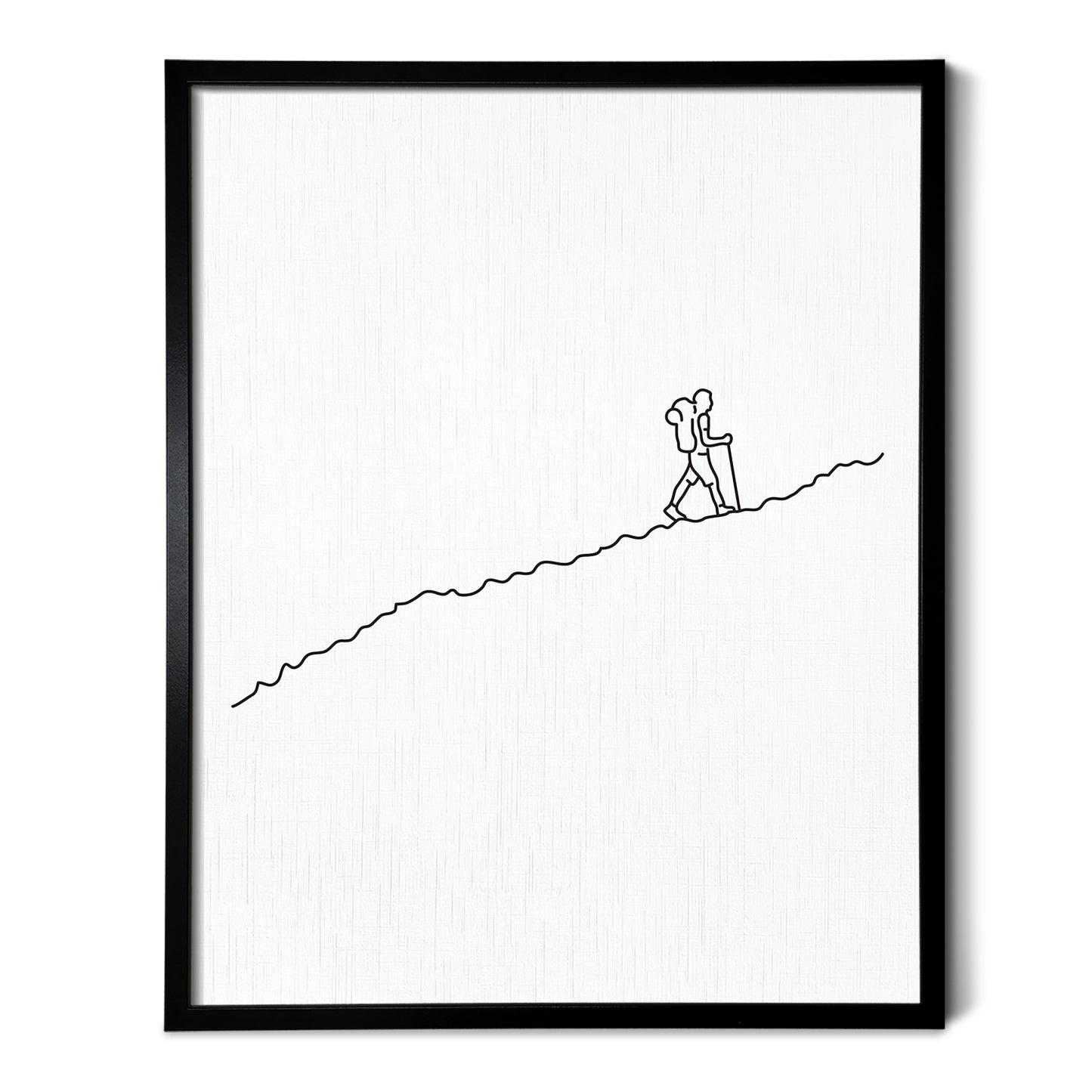 Hiking Art Print