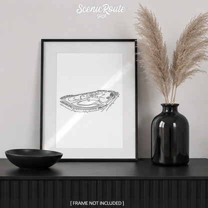 Indianapolis Motor Speedway Art Print