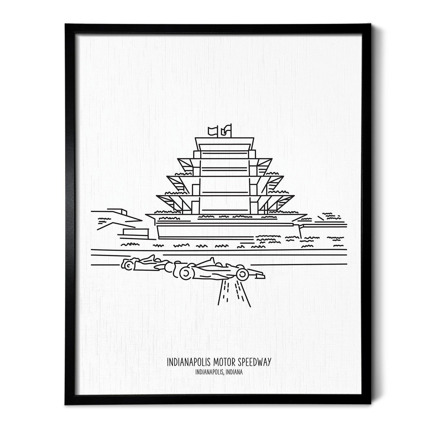 Indianapolis Speedway Pagoda Art Print