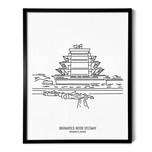 Indianapolis Speedway Pagoda Art Print