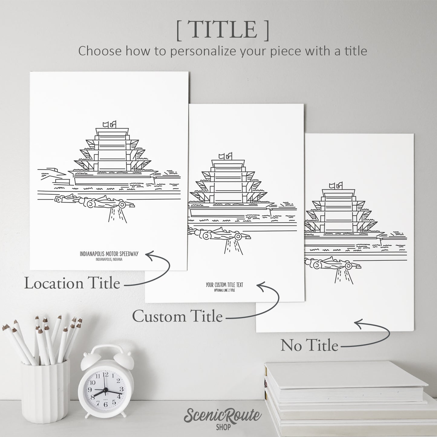 Indianapolis Speedway Pagoda Art Print