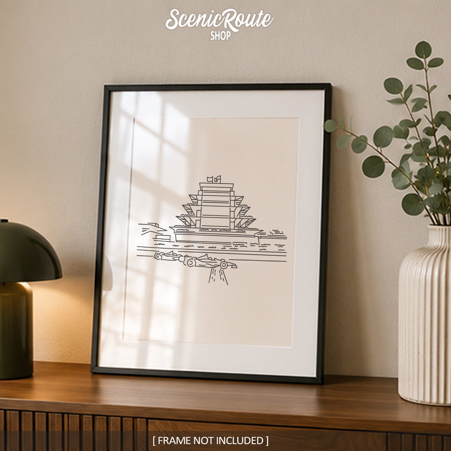Indianapolis Speedway Pagoda Art Print