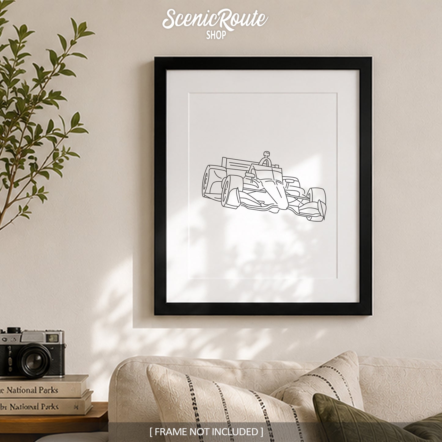Indy Car Art Print