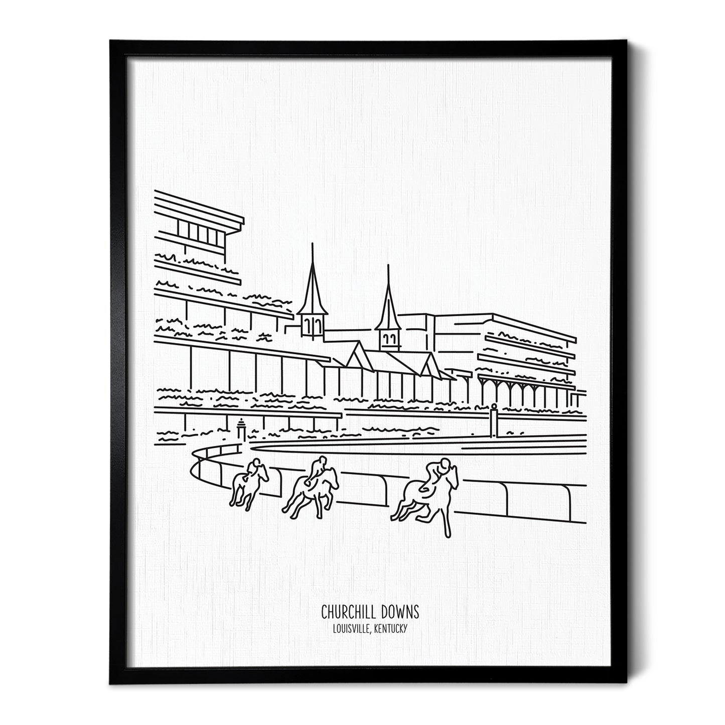 Louisville Churchill Downs Art Print