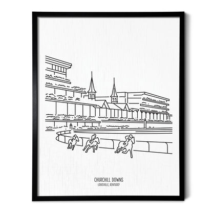 Louisville Churchill Downs Art Print