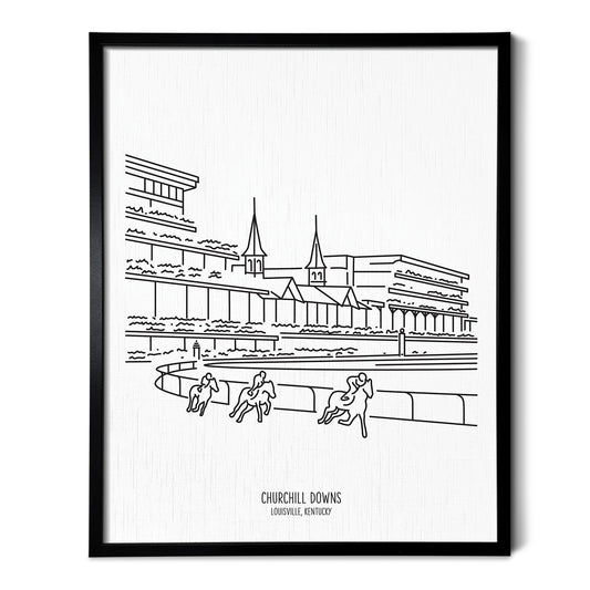 Louisville Churchill Downs Art Print