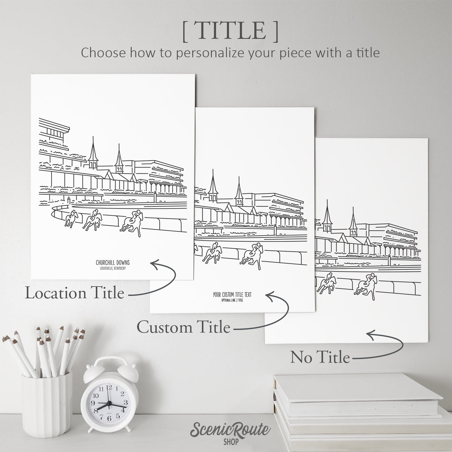 Louisville Churchill Downs Art Print