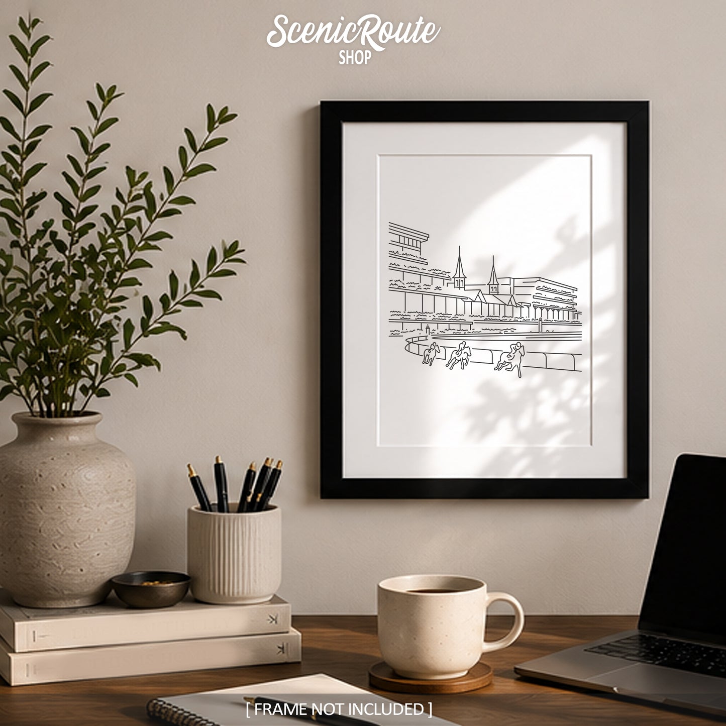 Louisville Churchill Downs Art Print