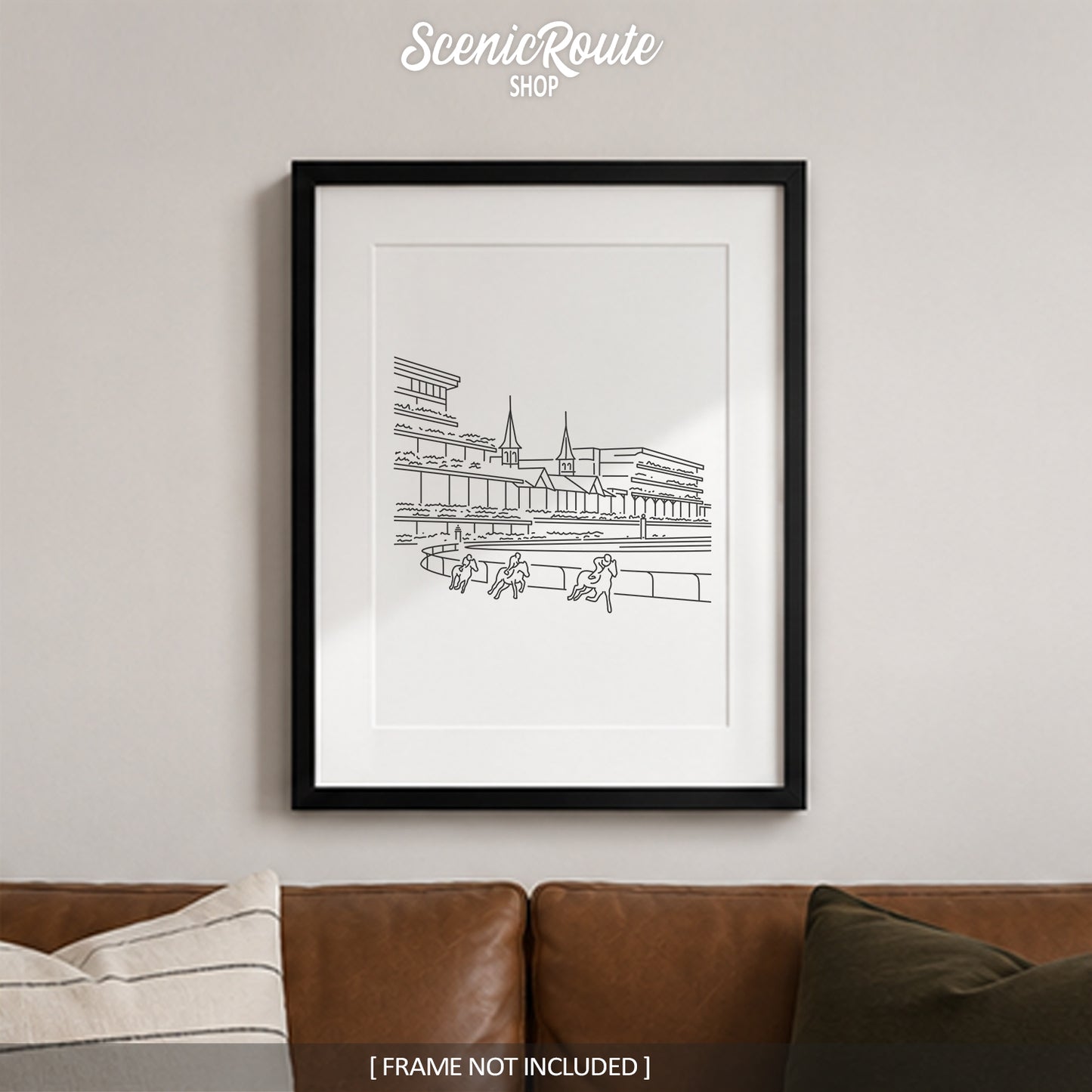 Louisville Churchill Downs Art Print