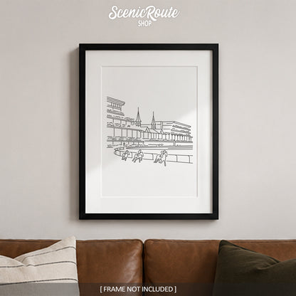 Louisville Churchill Downs Art Print
