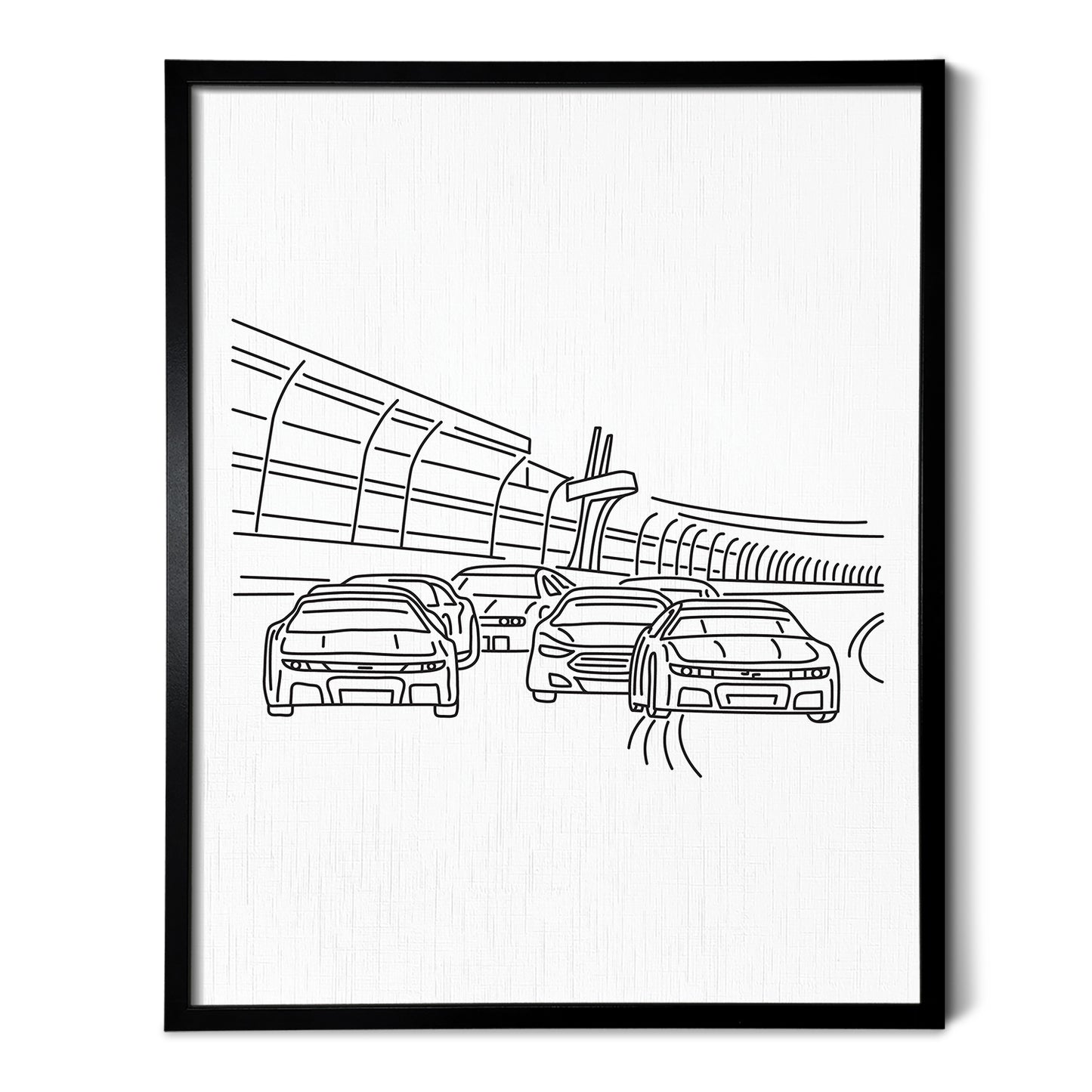 Nascar Art Print