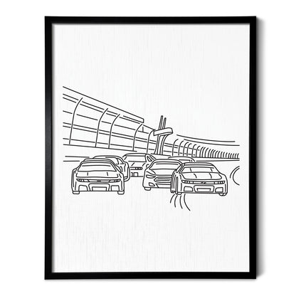Nascar Art Print