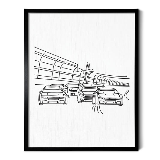 Nascar Art Print