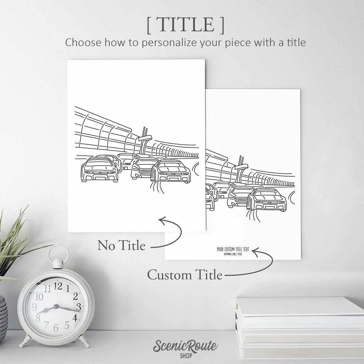 Nascar Art Print