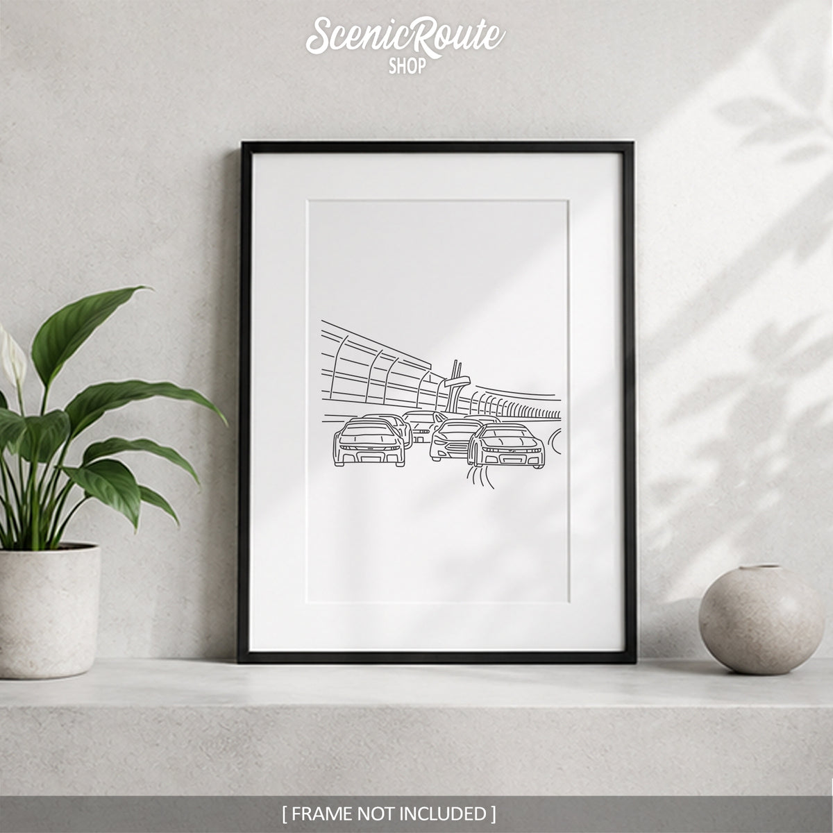 Nascar Art Print