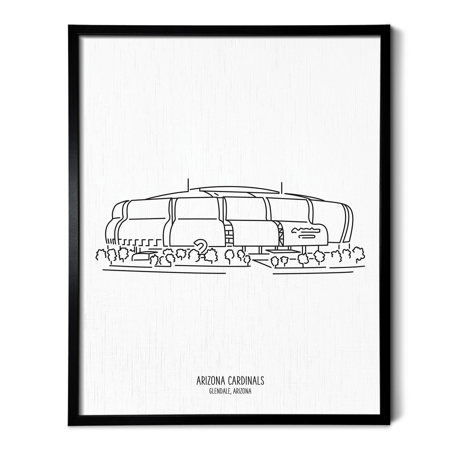 Arizona Cardinals Stadium Art Print