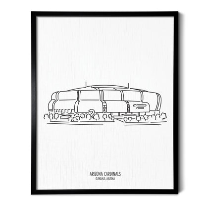 Arizona Cardinals Stadium Art Print