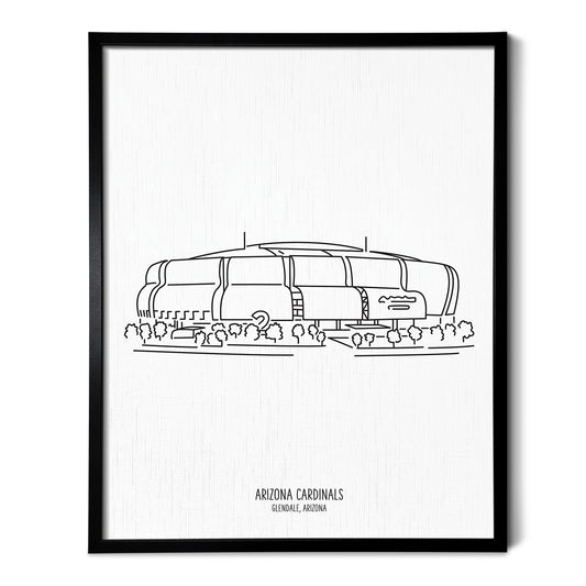 Arizona Cardinals Stadium Art Print