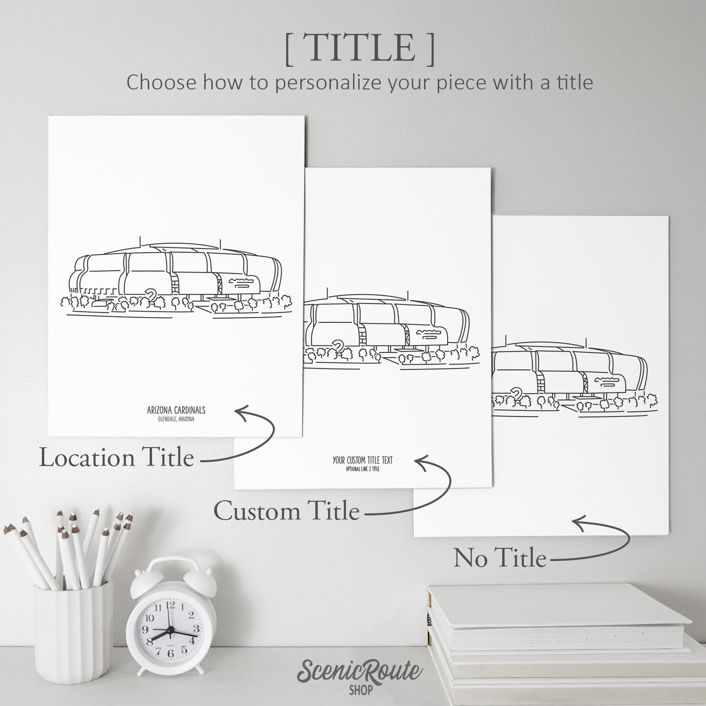Arizona Cardinals Stadium Art Print
