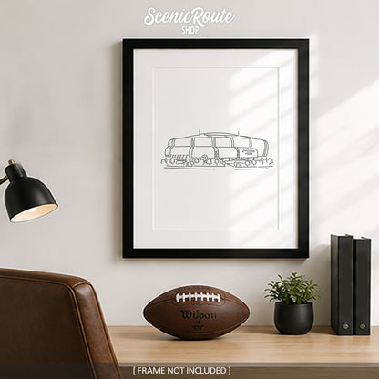Arizona Cardinals Stadium Art Print