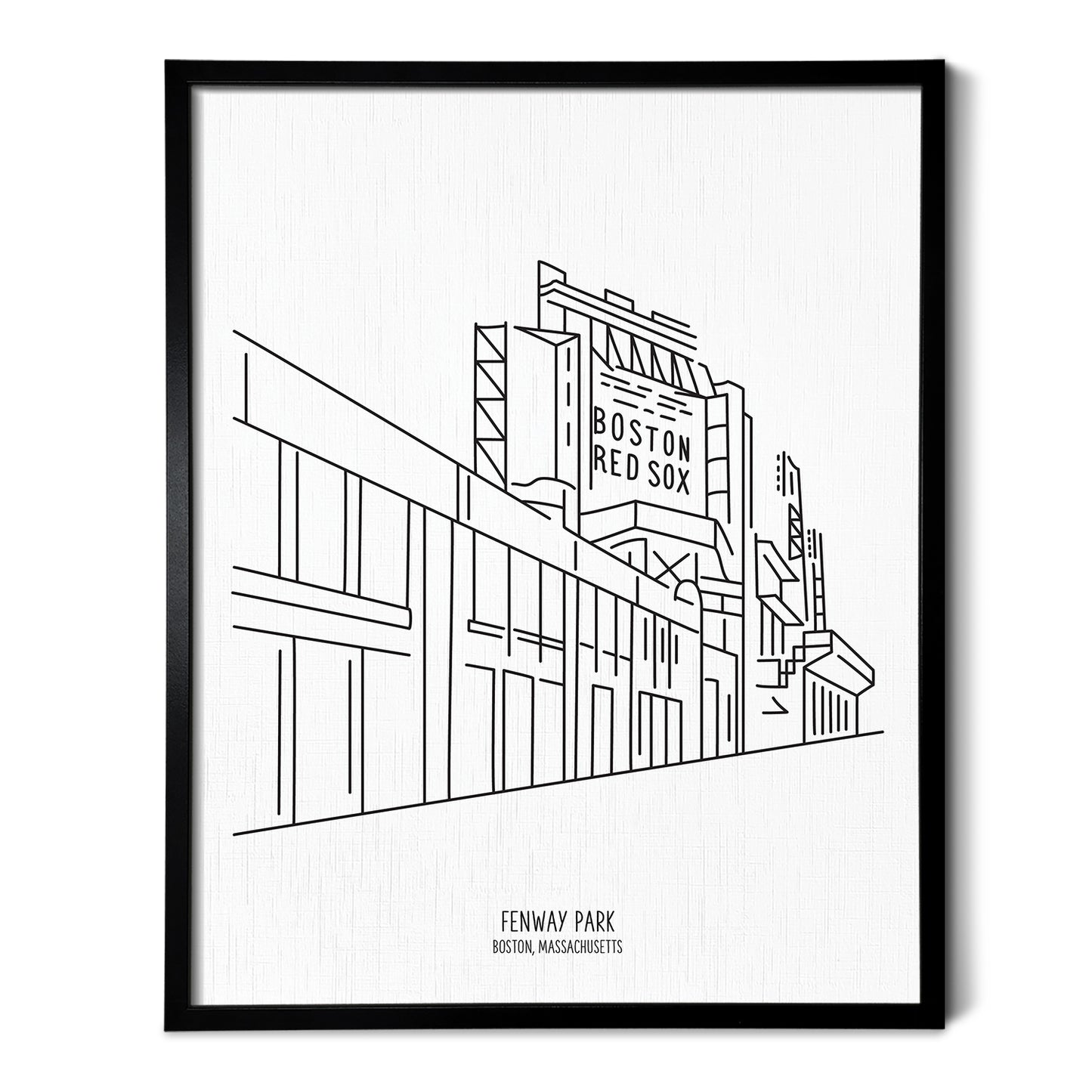 Boston Fenway Park Exterior Art Print