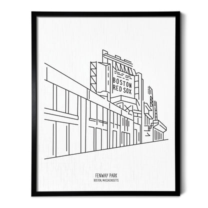 Boston Fenway Park Exterior Art Print