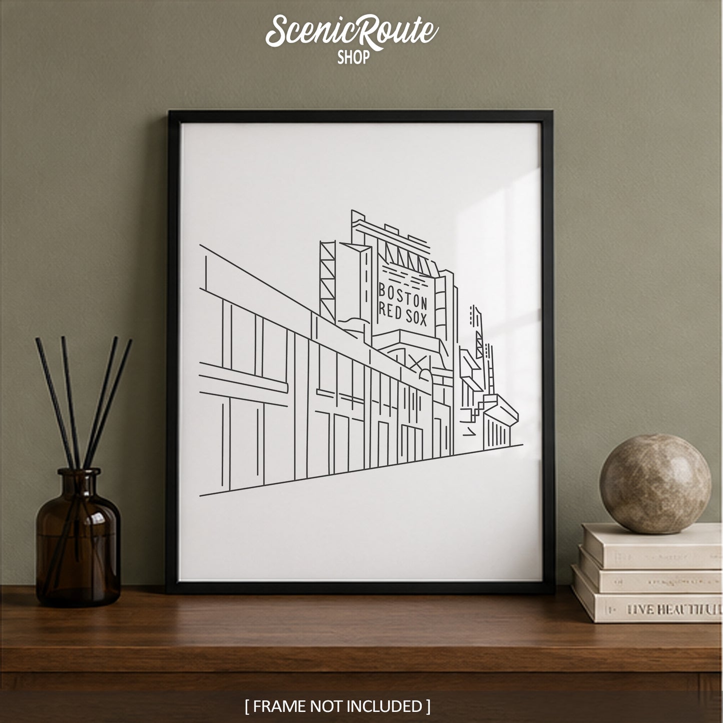 Boston Fenway Park Exterior Art Print