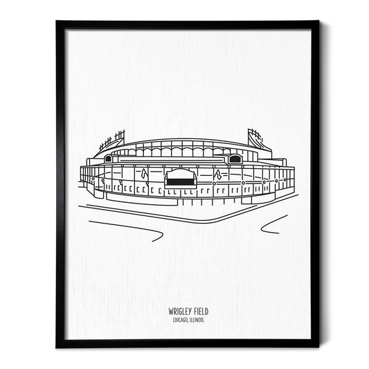 Chicago Wrigley Field Art Print