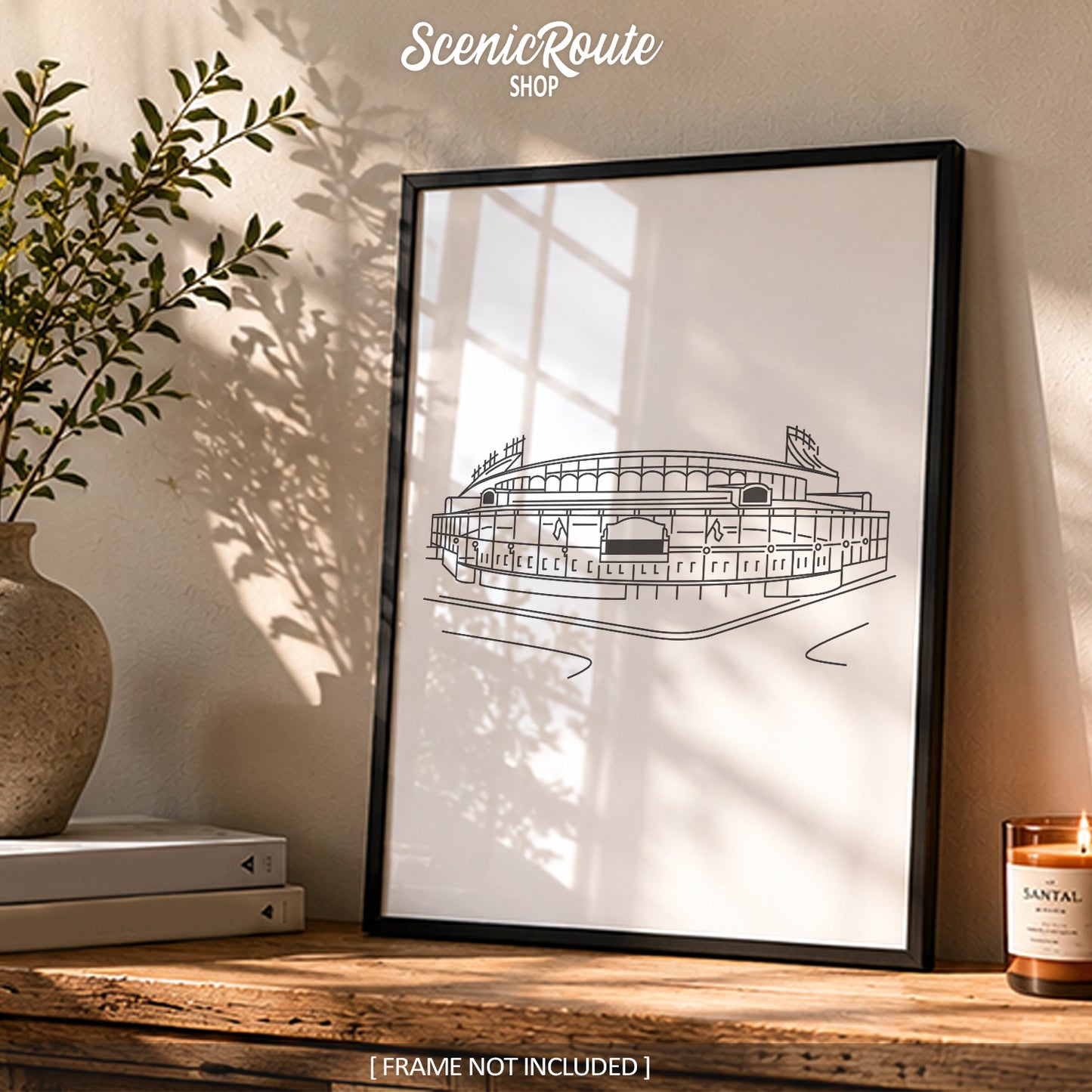 Chicago Wrigley Field Art Print