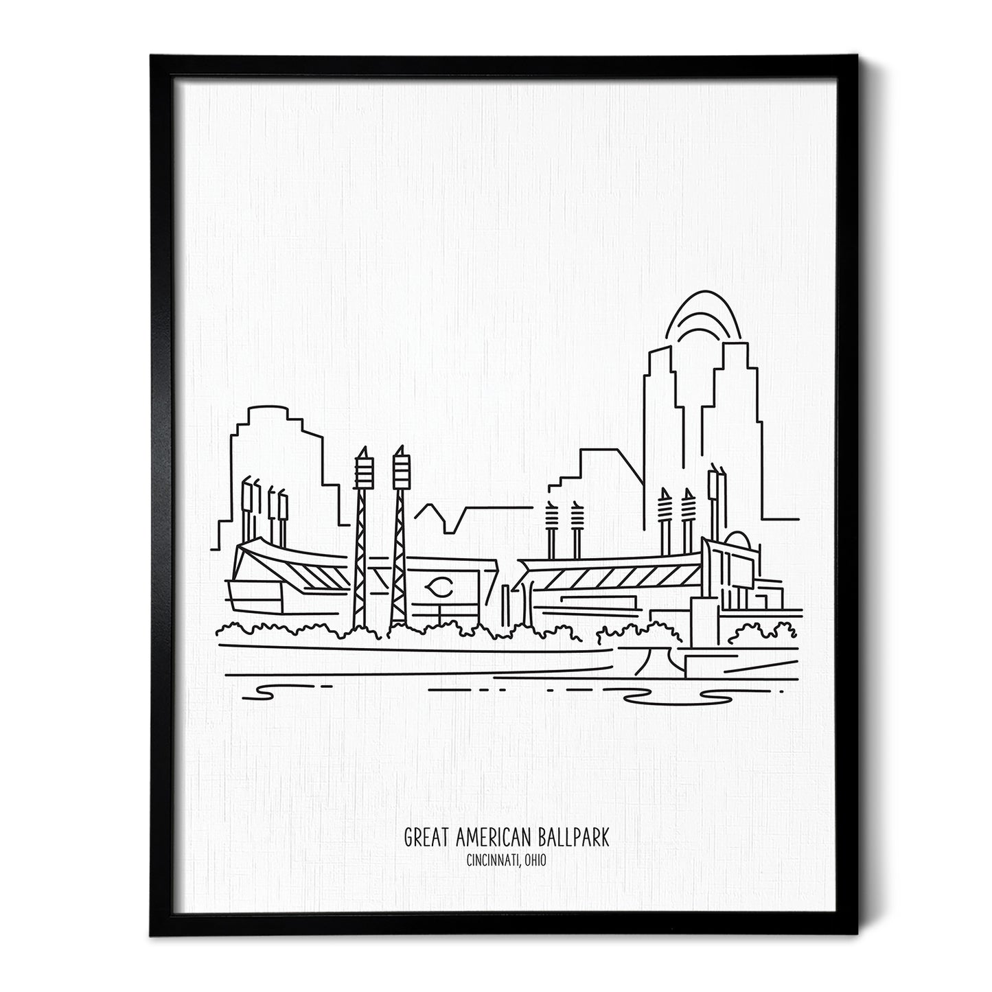 Cincinnati Reds Ballpark Art Print