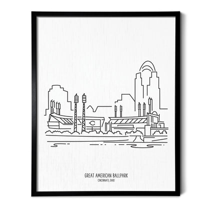 Cincinnati Reds Ballpark Art Print
