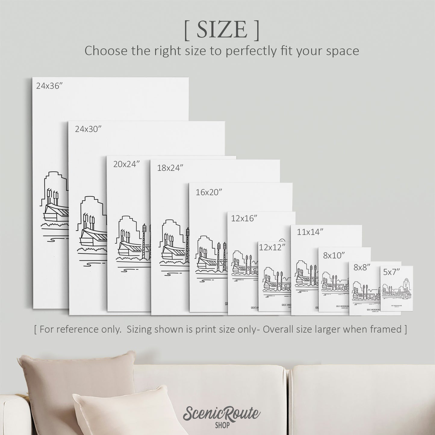 Cincinnati Reds Ballpark Art Print