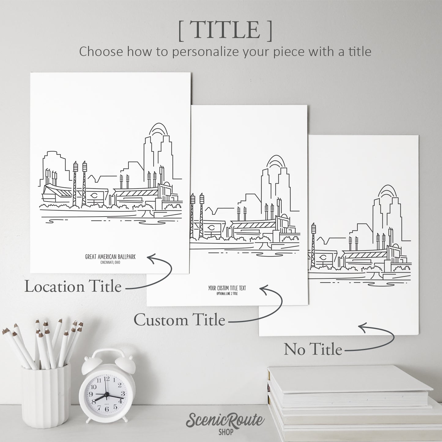 Cincinnati Reds Ballpark Art Print