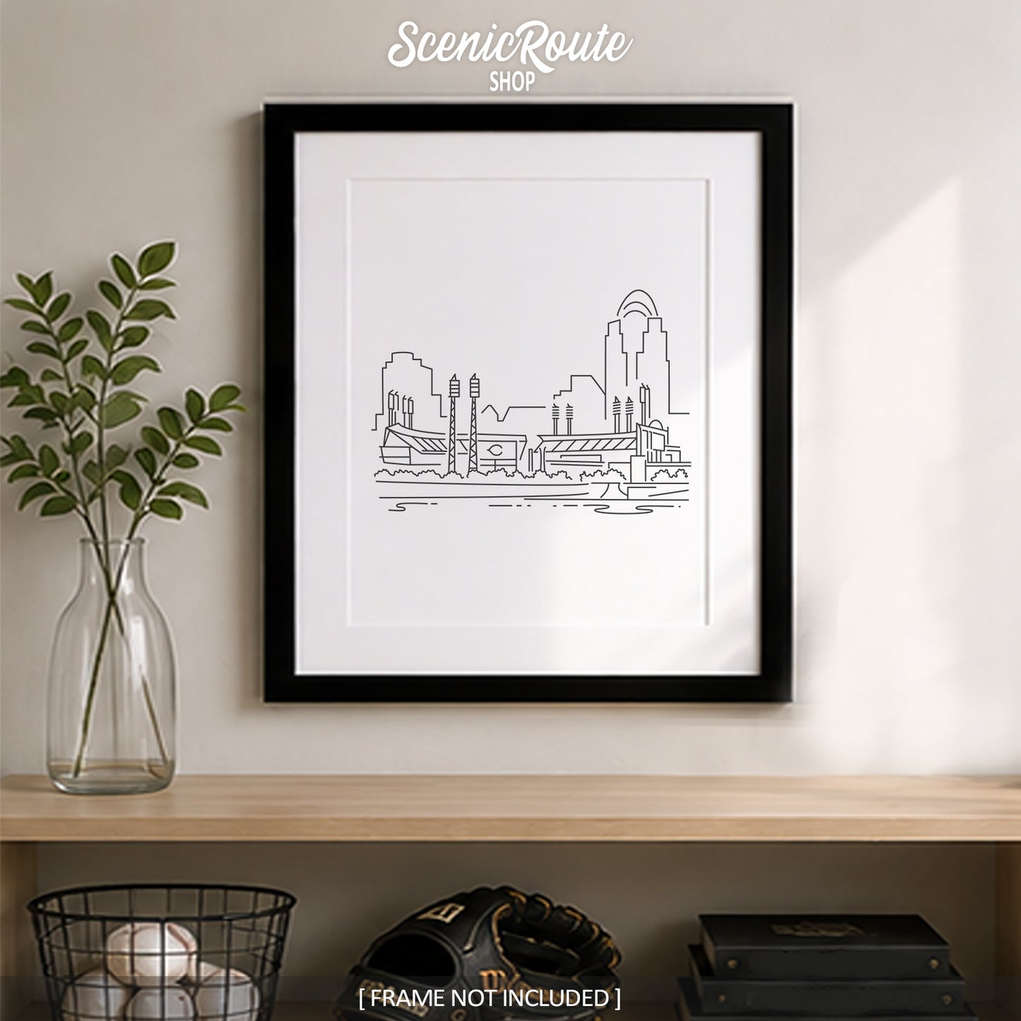 Cincinnati Reds Ballpark Art Print