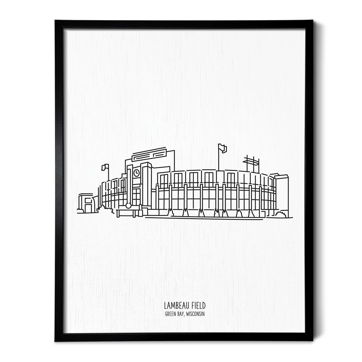 Green Bay Lambeau Field Art Print