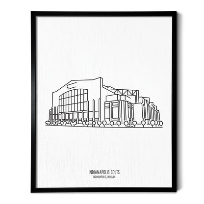 Indianapolis Colts Stadium Art Print
