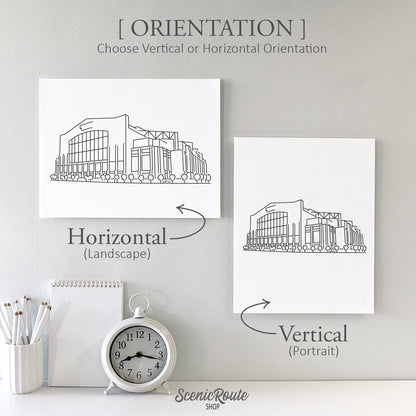 Indianapolis Colts Stadium Art Print