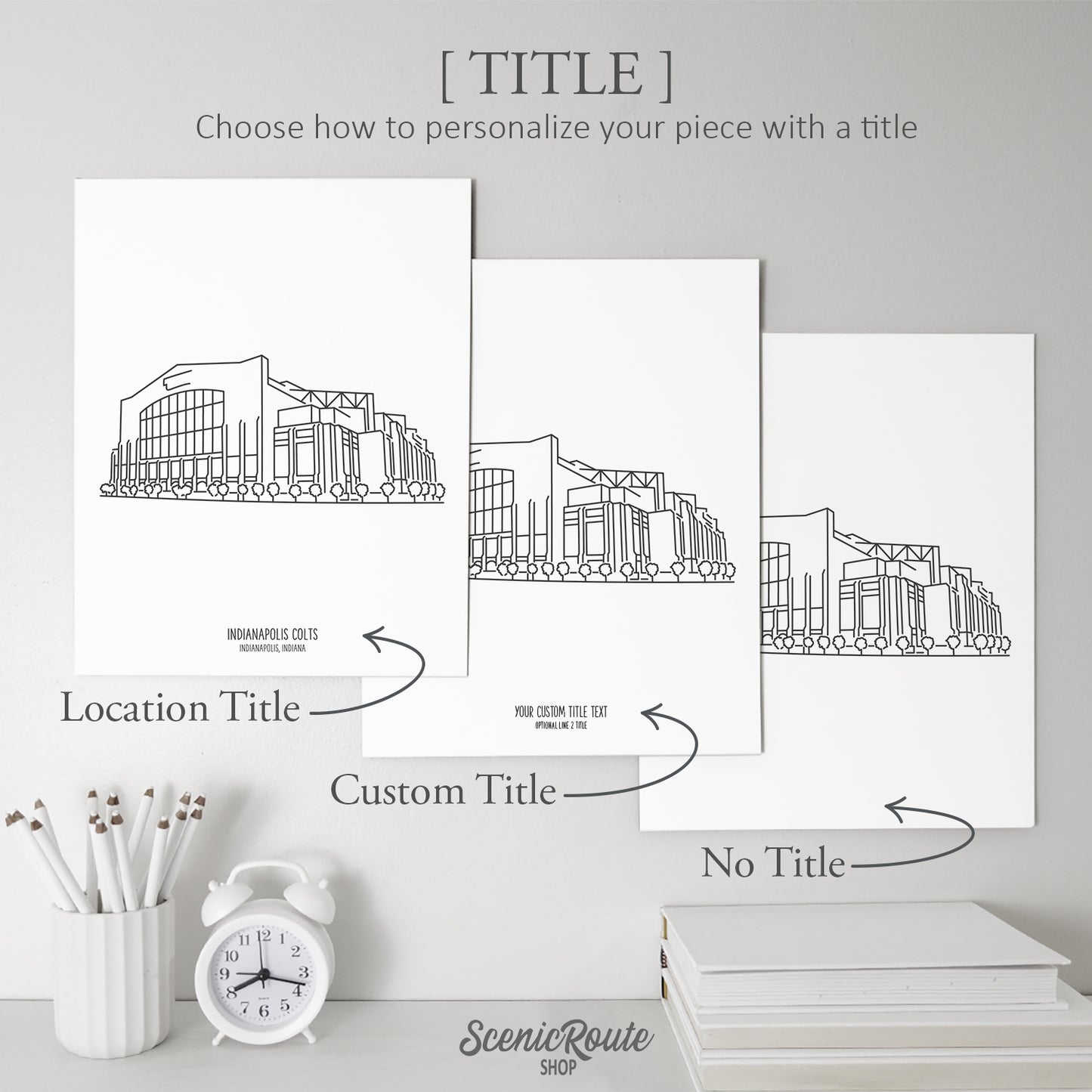Indianapolis Colts Stadium Art Print