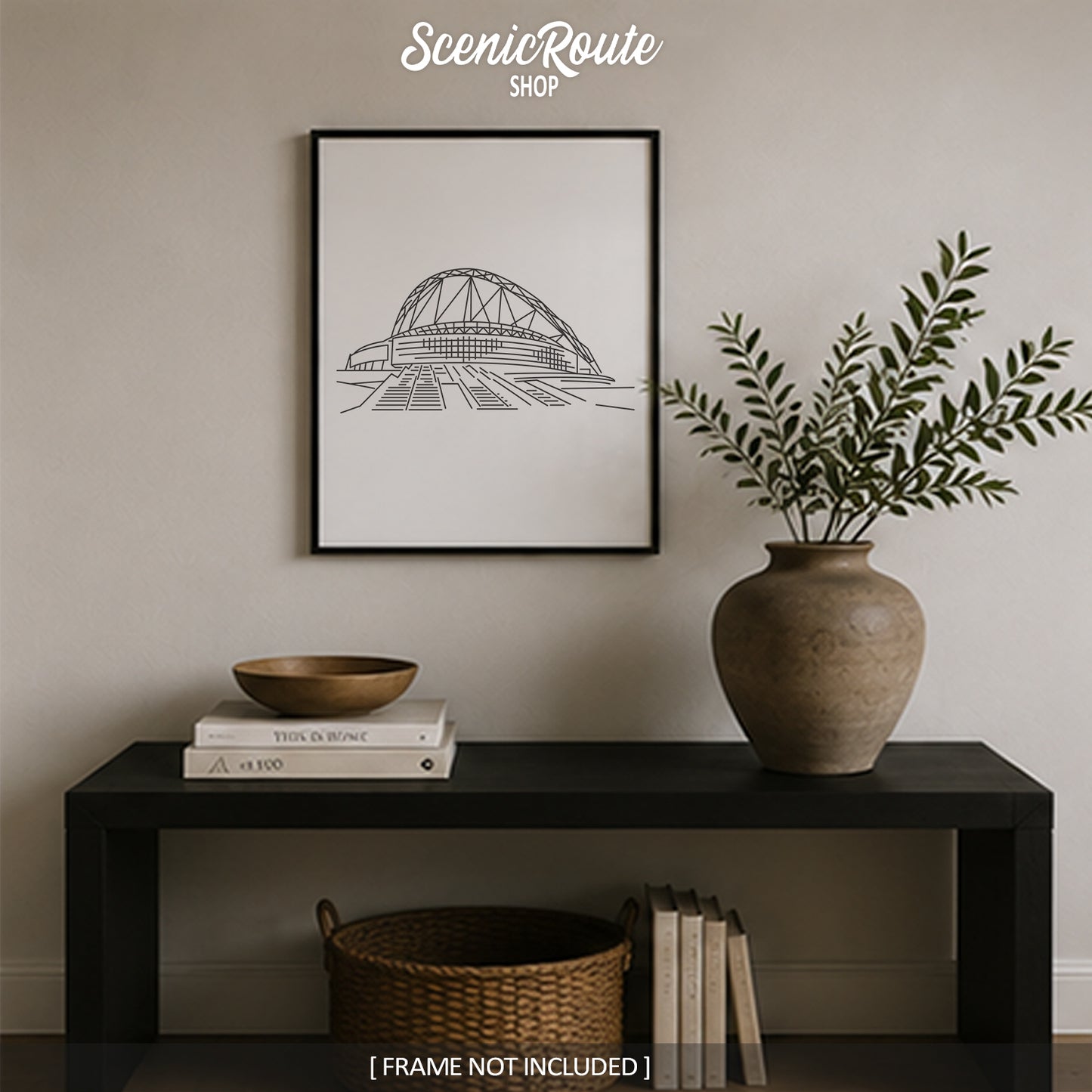 London Wembley Stadium Art Print