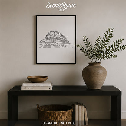 London Wembley Stadium Art Print