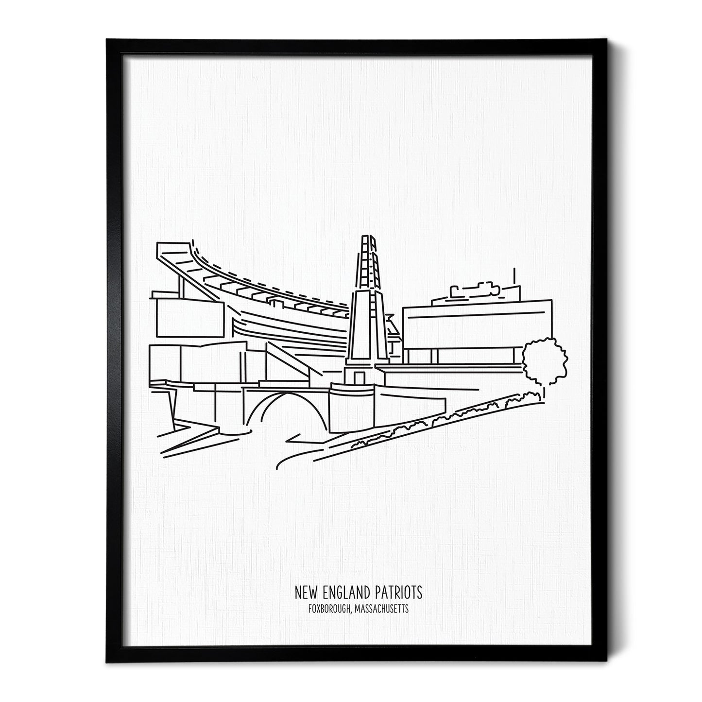 New England Patriots Stadium Art Print