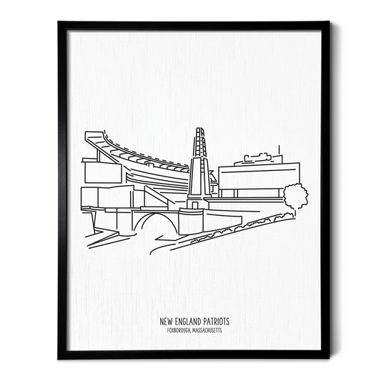 New England Patriots Stadium Art Print