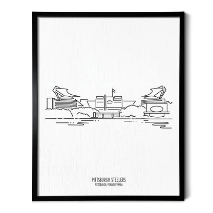 Pittsburgh Steelers Stadium Art Print