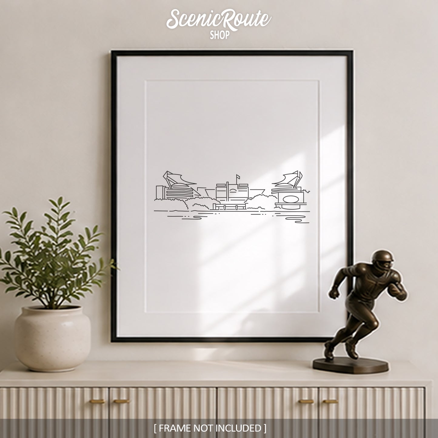 Pittsburgh Steelers Stadium Art Print