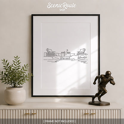 Pittsburgh Steelers Stadium Art Print