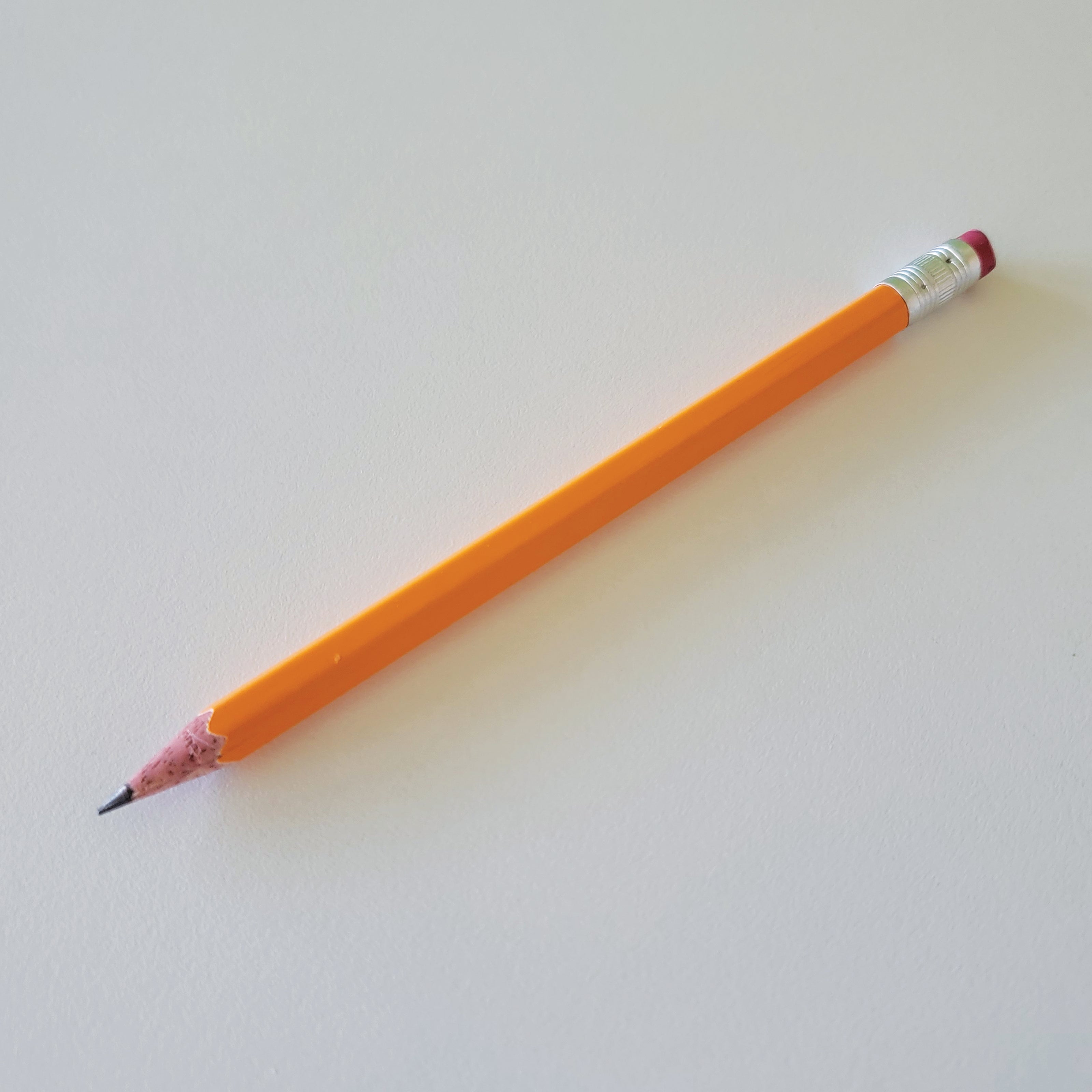 a yellow pencil