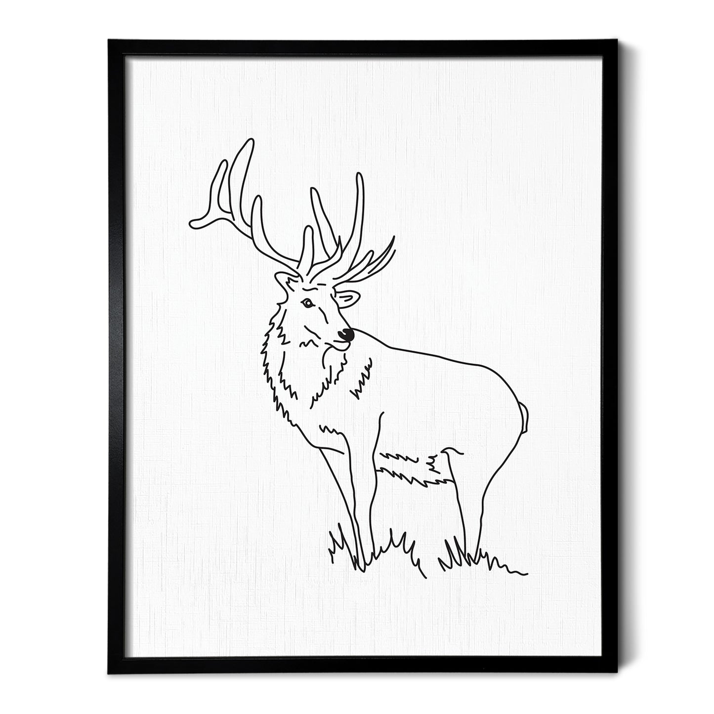 Elk Art Print