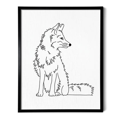 Fox Art Print